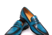 navy blue loafers for men's